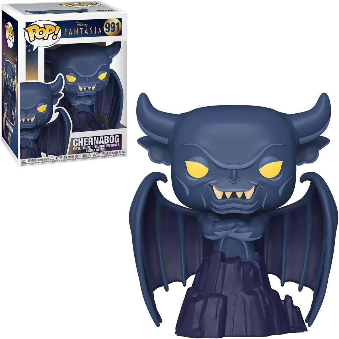 Funko Pop! Disney: Fantasia 80th Anniversary - Menacing Chernabog Vinyl Figure (Bundled with Pop Box Protector Case)