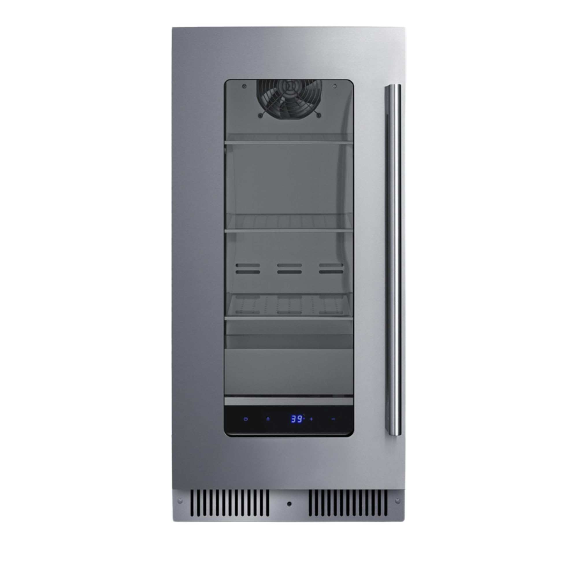 Summit Appliance SDHG1533LHD 1.9 cu ft Beverage Cooler Stainless Steel