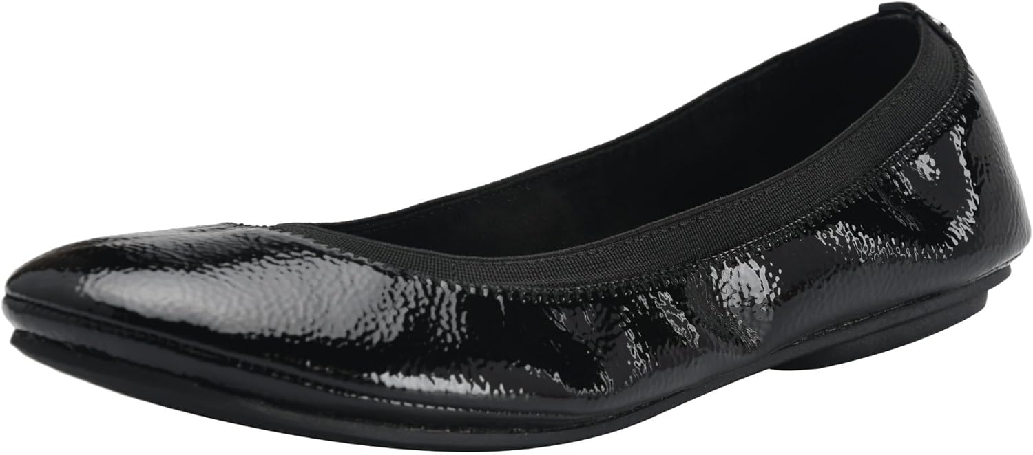 Bandolino Women's Edition Ballet Flat, Black 001, 9.5 Wide