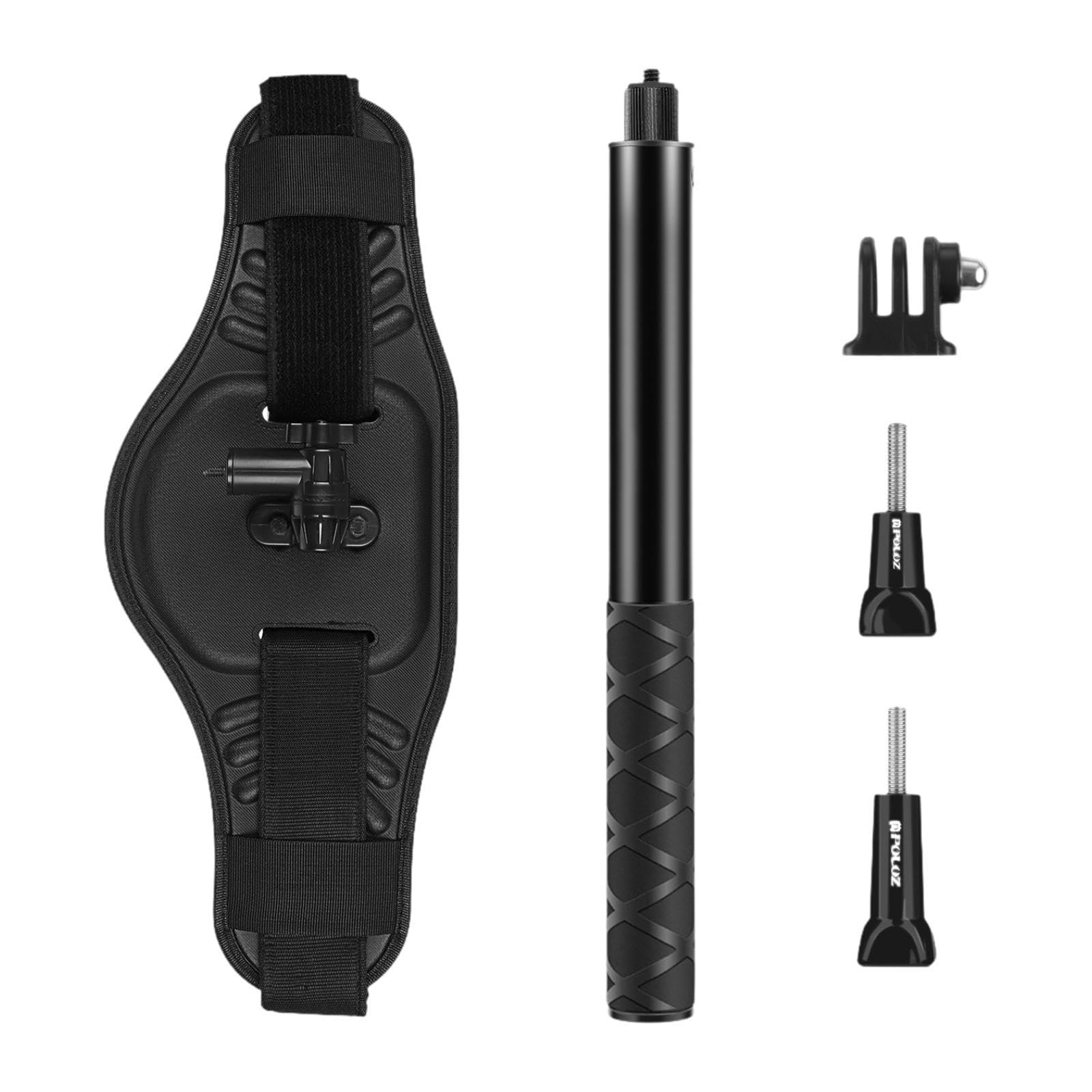 Sports Camera Waist Mount Holder Belt Selfie Stick Monopod for Hiking Sports-image-35