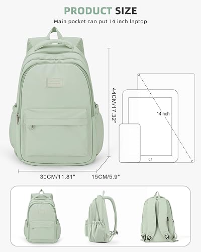 Miniatura 3 de Mochila ligera para mujeres y hombres, portátil, viajes, trabajo, casual, mochila universitaria, linda mochila de viaje estética, bolsa de artículos