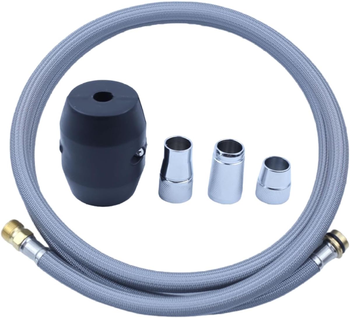 Kitchen Faucet Hose Replacement for Grohe 48293000, Flexible Pull-Out Spray Hose with Weight Ball & Adapters,Compatible with Grohe Ladylux Pull-Down Sprayer 46174000 46092000,Kitchen Sink Faucet Parts