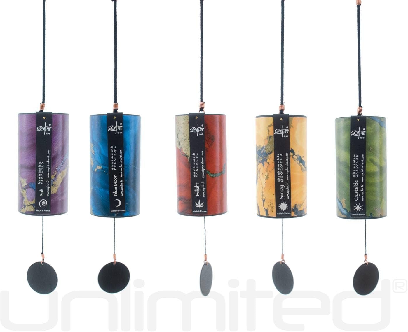 Zaphir Chimes Includes 1 Chime/Tuned According to the 5 Seasons & Elements of FengShui