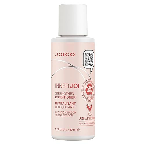 Joico InnerJoi - Acondicionador fortalecedor  Para cabello dañado y teñido  Sin sulfatos ni parabenos  Fórmula vegana derivada de forma natural