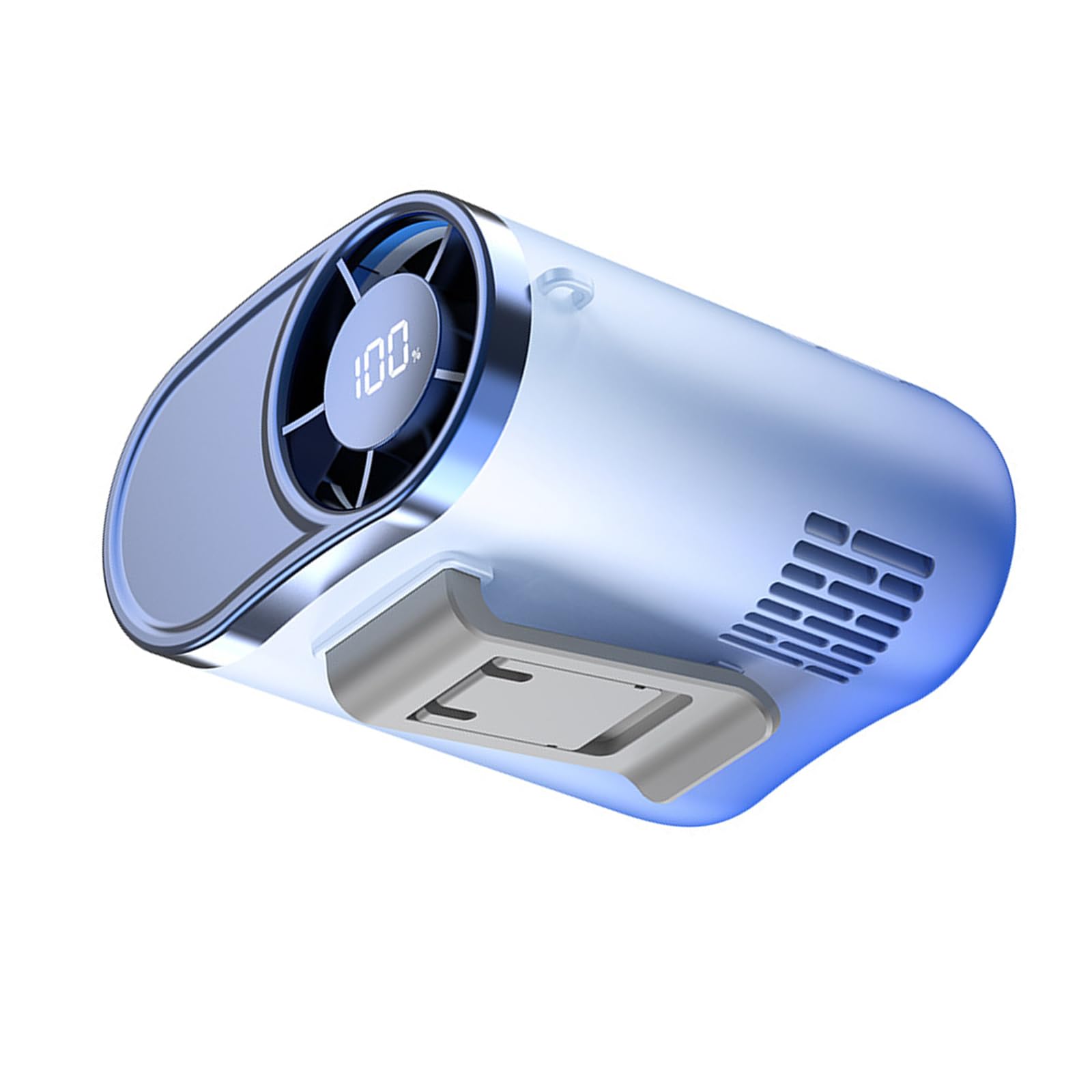 Kelisdi Compact Rechargeable Clip Fan Quiet Operate Portable Outdoor Clip Waist Fan for Offices, Camping, Travel, Sports for Outdoor Sports