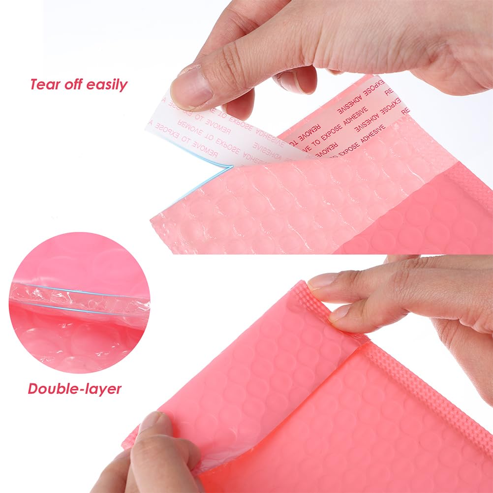 Happyyami 60 Pièces Sacs à Bulles Noirs Enveloppes d'Expédition Poly