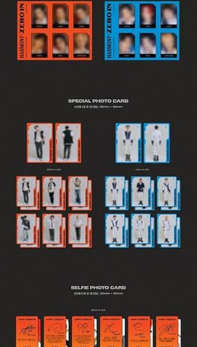 Miniatura 4 de P1HARMONY HARMONY Zero in 4th Mini álbum versión aleatoria CD+1p Poster+96p Folleto+1p de pie PhotoCard+1ea Logo Pegatina+1ea Sello de Foto+1