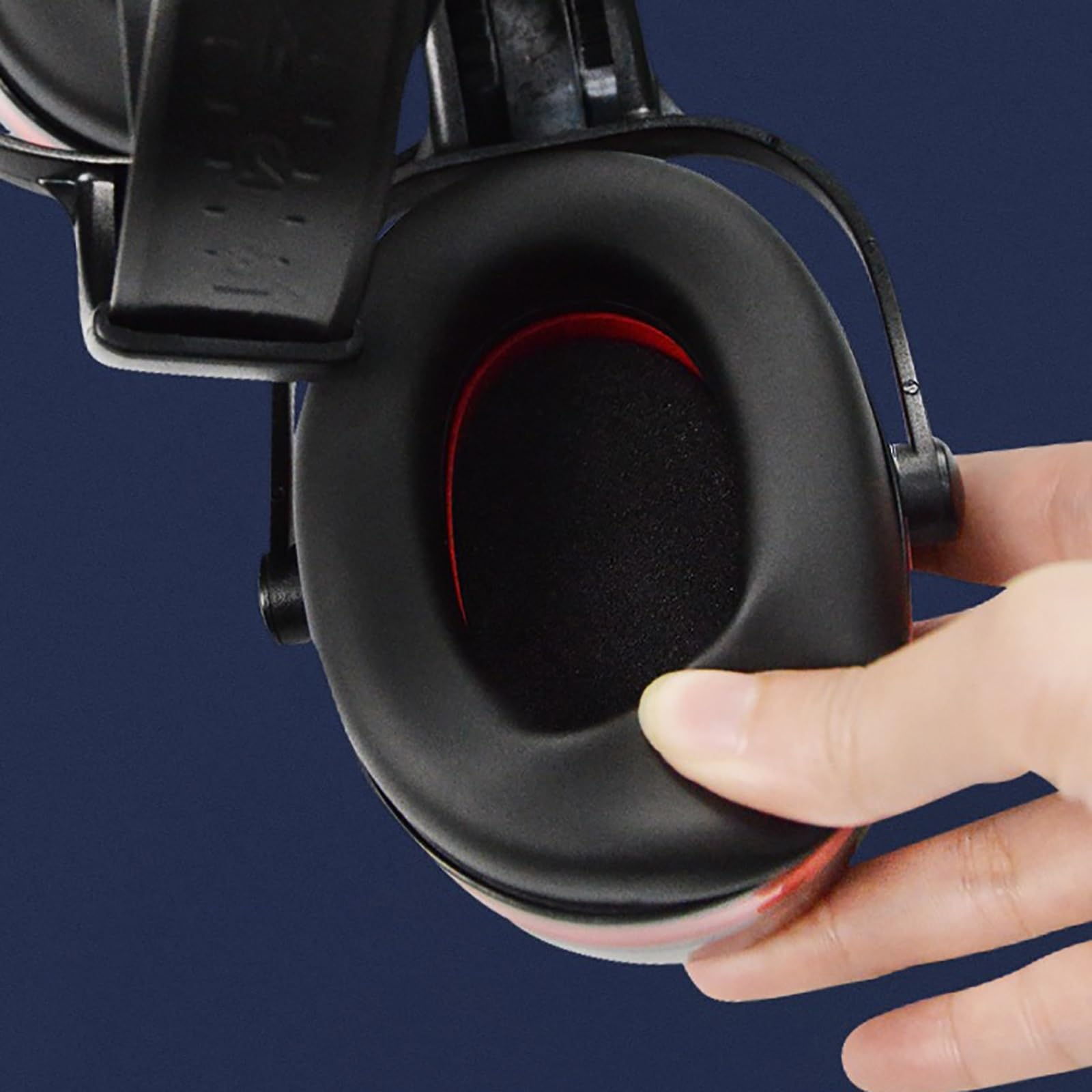 Cuffie Antirumore,Snr 34 Db Cuffie Antirumore per Ambito Lavorativo,Cuffie Antirumore Regolabili,Attenua i Rumori e Protegge l’udito, Ldeale sul Lavoro e nella Vita Quotidiana