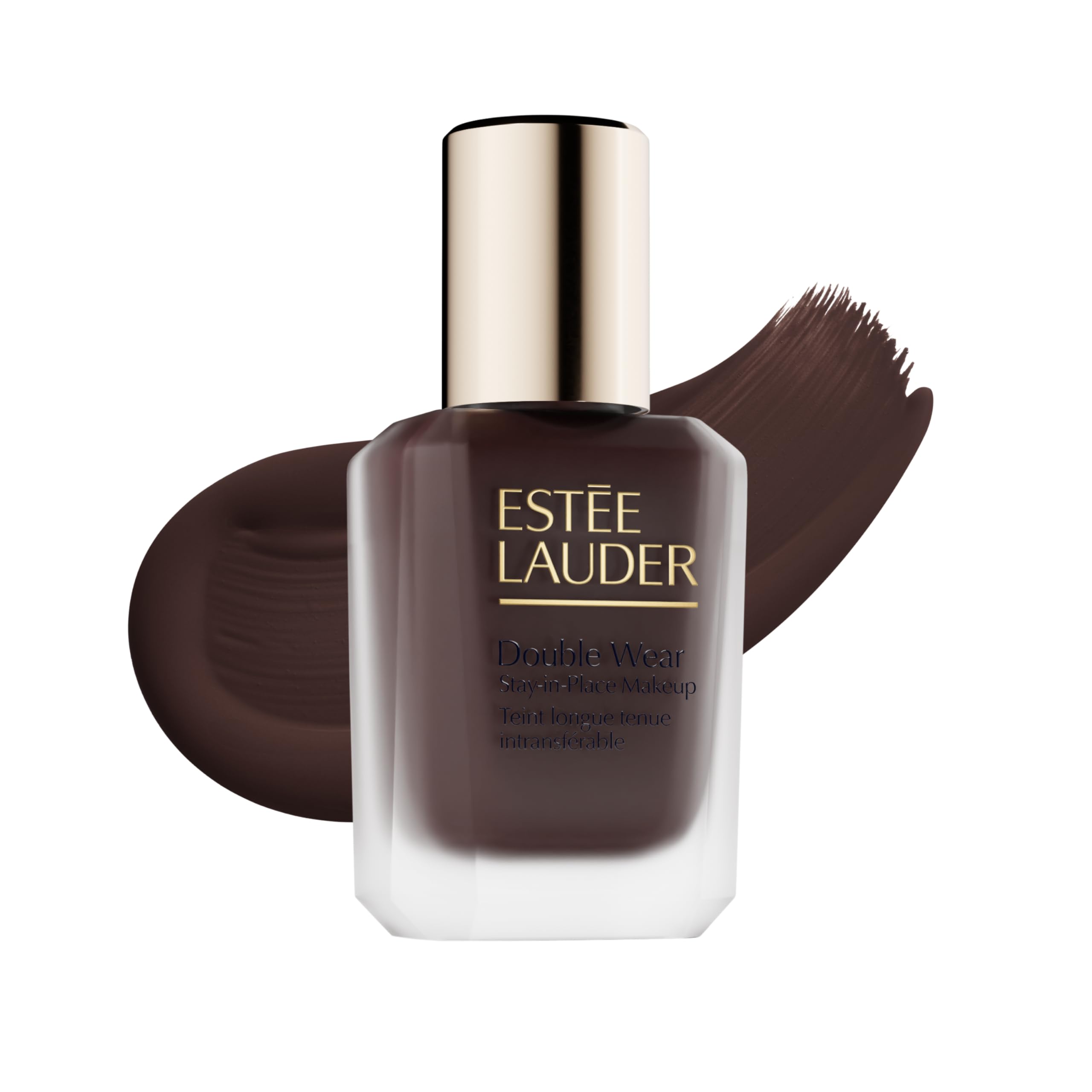 Estée Lauder Double Wear Stay-in-Place Foundation Makeup | 36-Hour Long-Wear Oil-Free Liquid Matte Foundation | Hydrating, Breathable, Buildable | New Formula, 1 Fl Oz, 9N1 Ebony