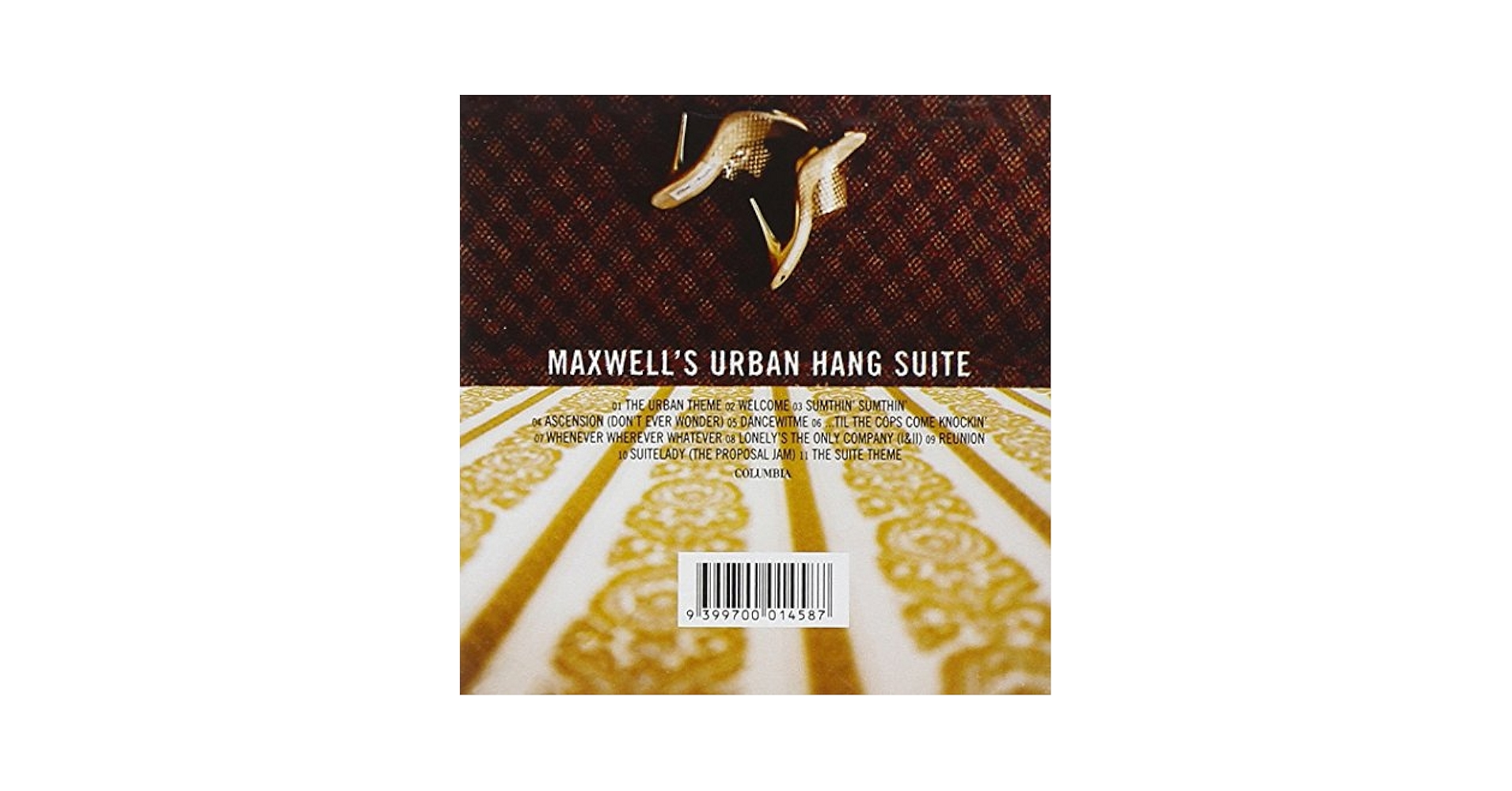 洋楽 Maxwell Maxwell's Urban Hang Suite 2LP Maxwell's Urban Hang Suite – Reparations Club