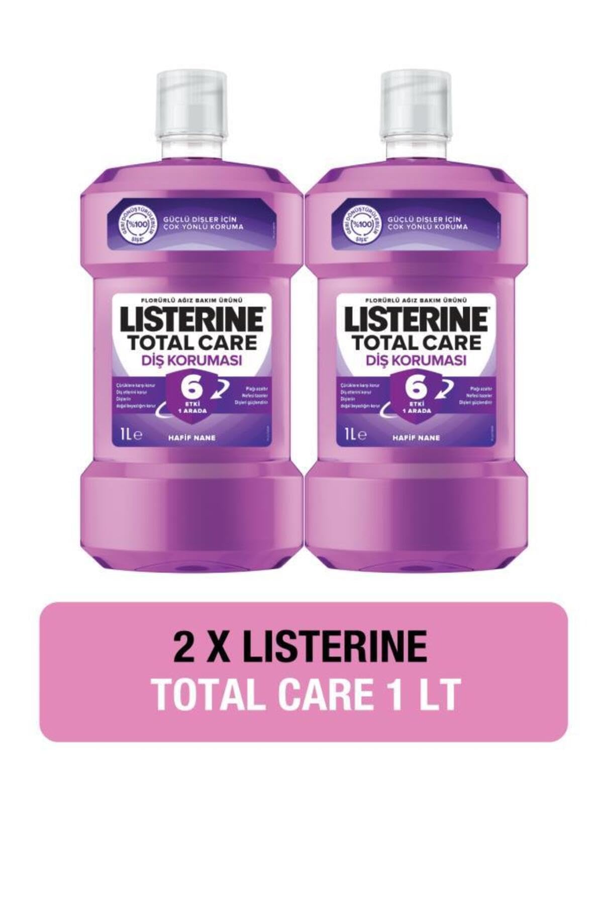 Listerine Total Care Diş Koruması 1000 Ml X2
