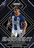 2022-23 PANINI PRIZM PREMEIR LEAGUE EMERGENT #9 JULIO ENCISO BRIGHTON & HOVE ALBION SOCCER OFFICIAL TRADING CARD OF THE PRO