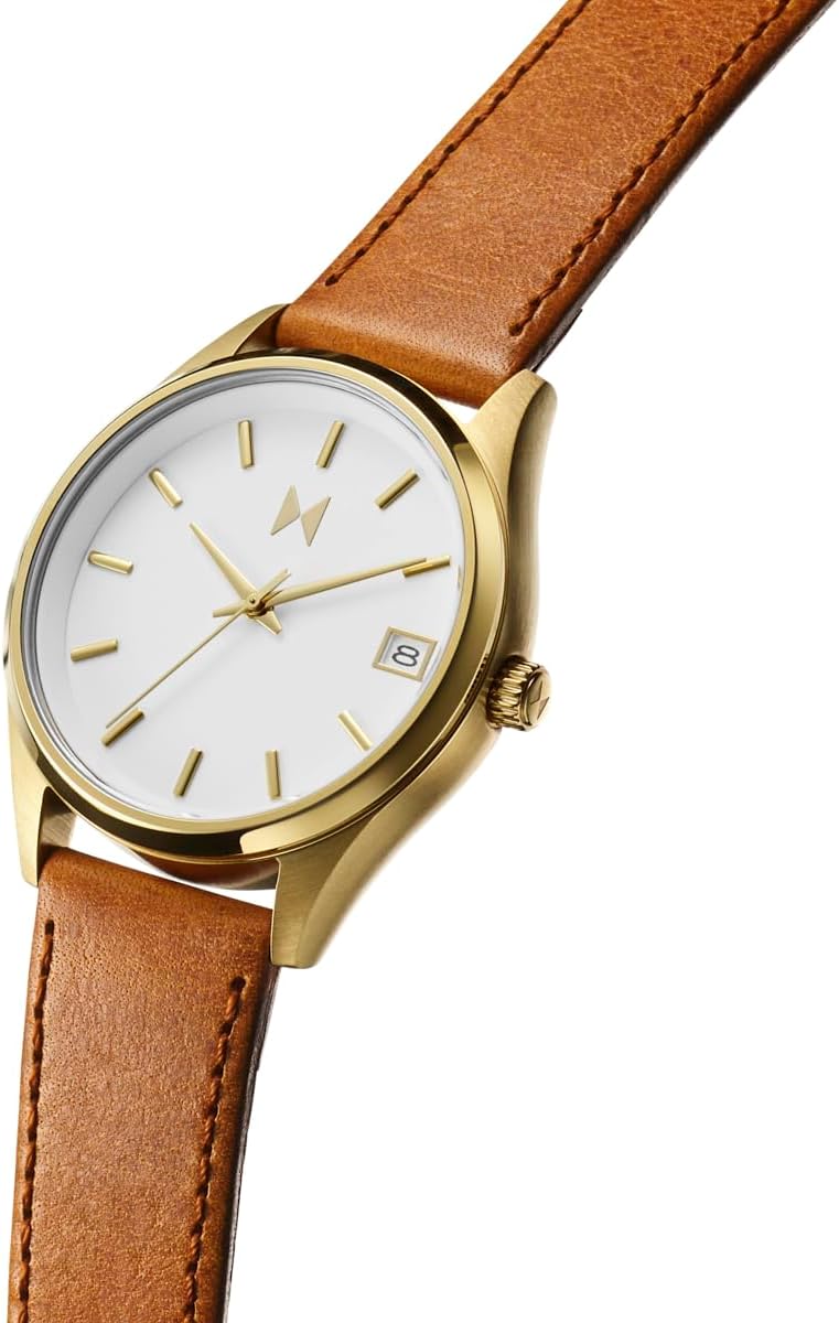 MVMT Rise Boyfriend Watches for Women - Premium Minimalist Vintage Watch - Analog - 5 ATM/50 Meters Water Resistance - 36mm - Image 2