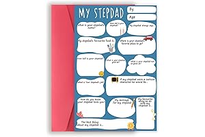 Father's Day Card for Stepdad: Humorous and Heartfelt Gift for Your Bonus Dad