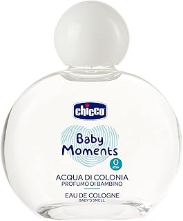 Chicco Baby Moments Eau De Cologne Baby'S Smell For Baby Skin 0M+ 100ml, Multi Color