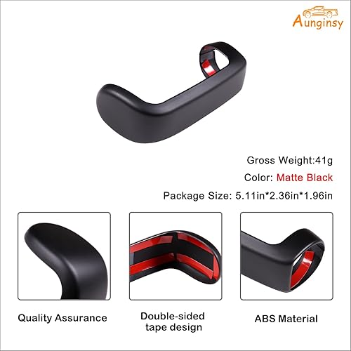 Miniatura 7 de Cubierta de freno de mano para palanca de cambios de automóvil, compatible con Toyota Tundra 2007-2021 Sequoia 2008-2020 Consola central, cubierta