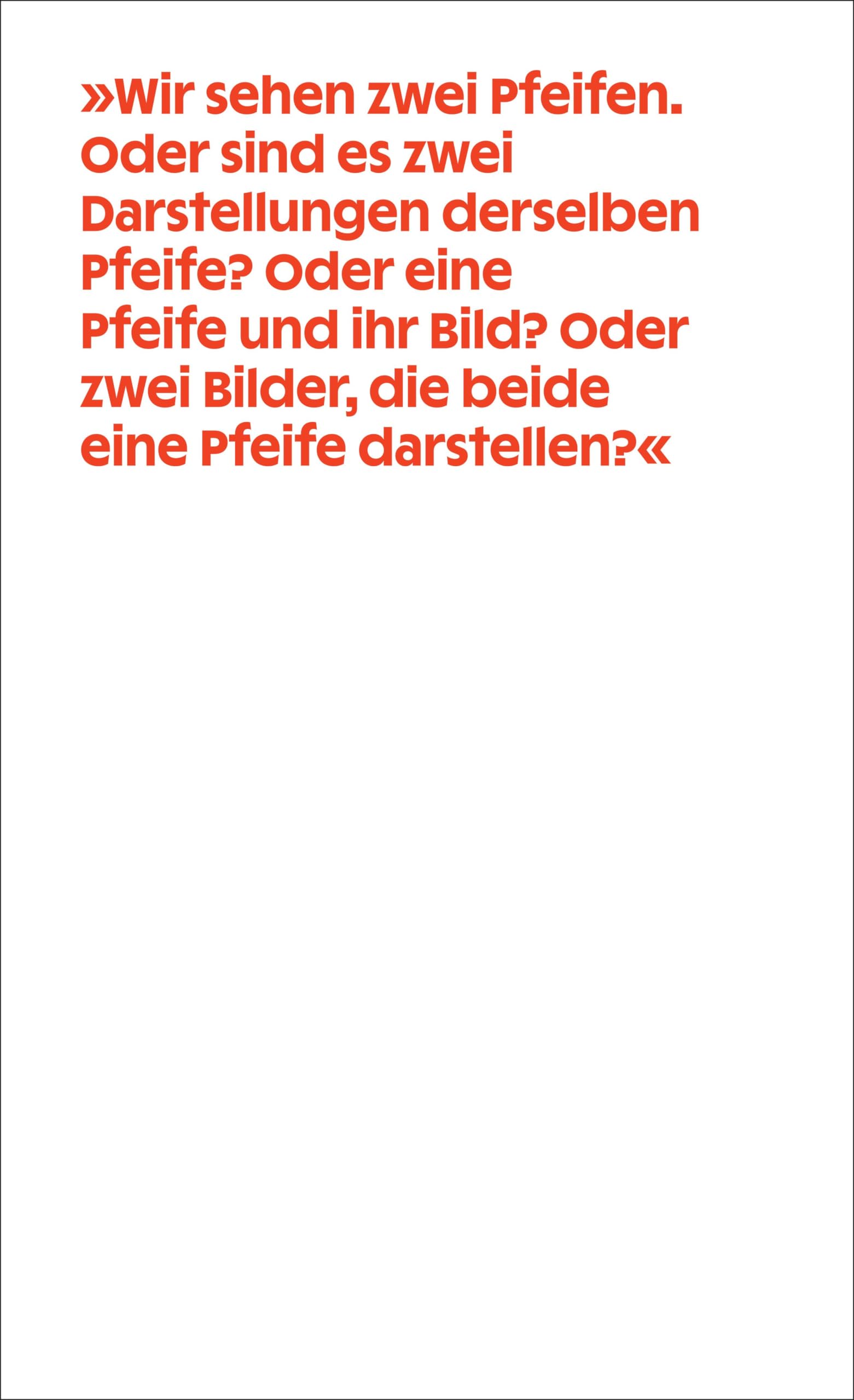 Dies ist keine Pfeife