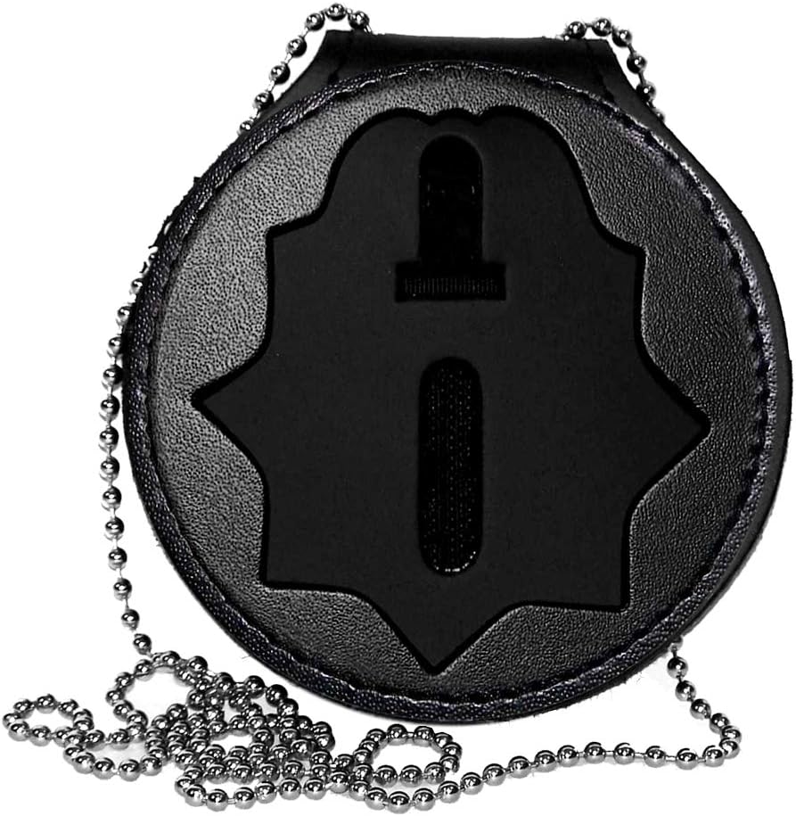 Perfect Fit Shield Wallets Denver Police Belt Clip Badge Holder (Cutout PF1405)
