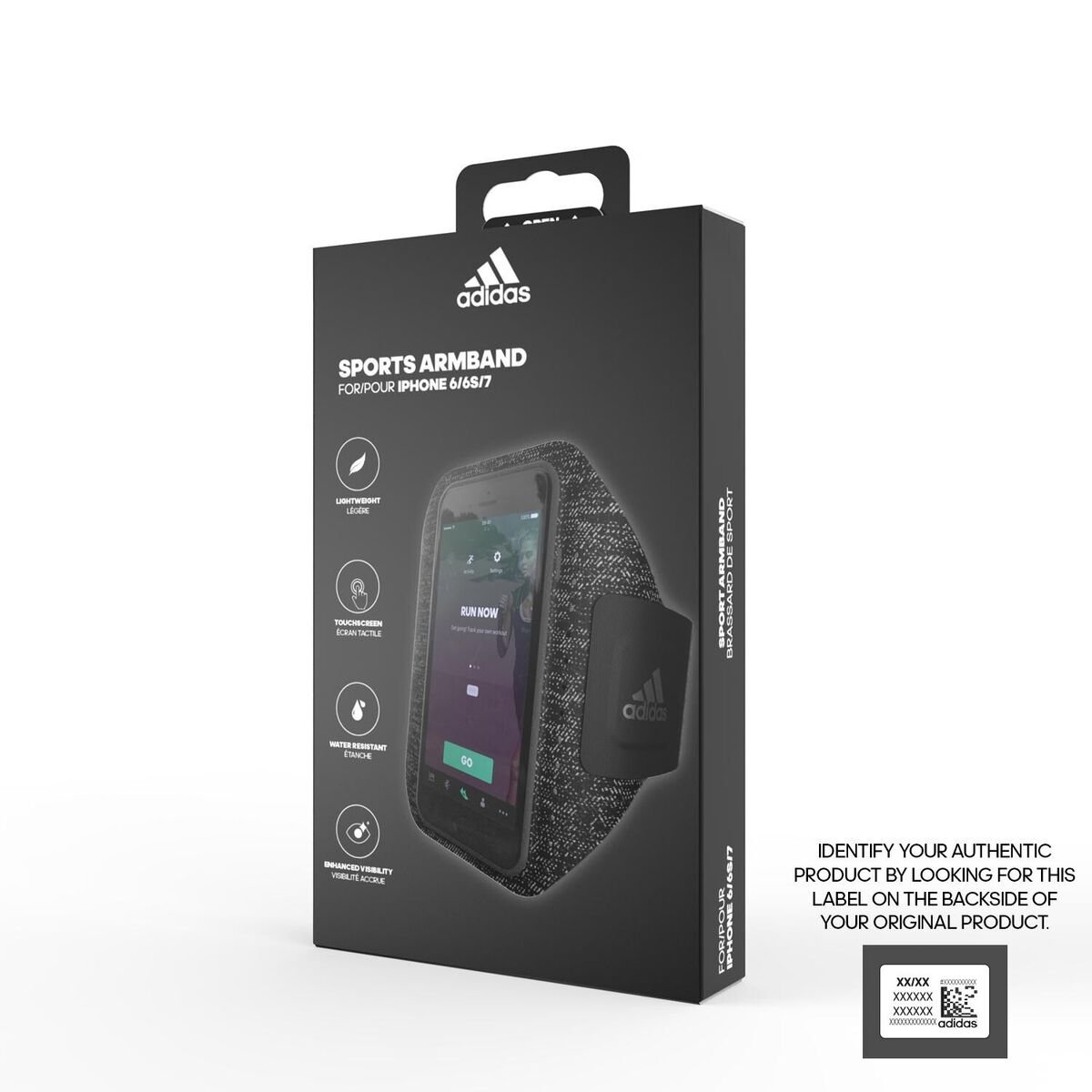 Adidas Performance Sports Running Armband Case For Iphone