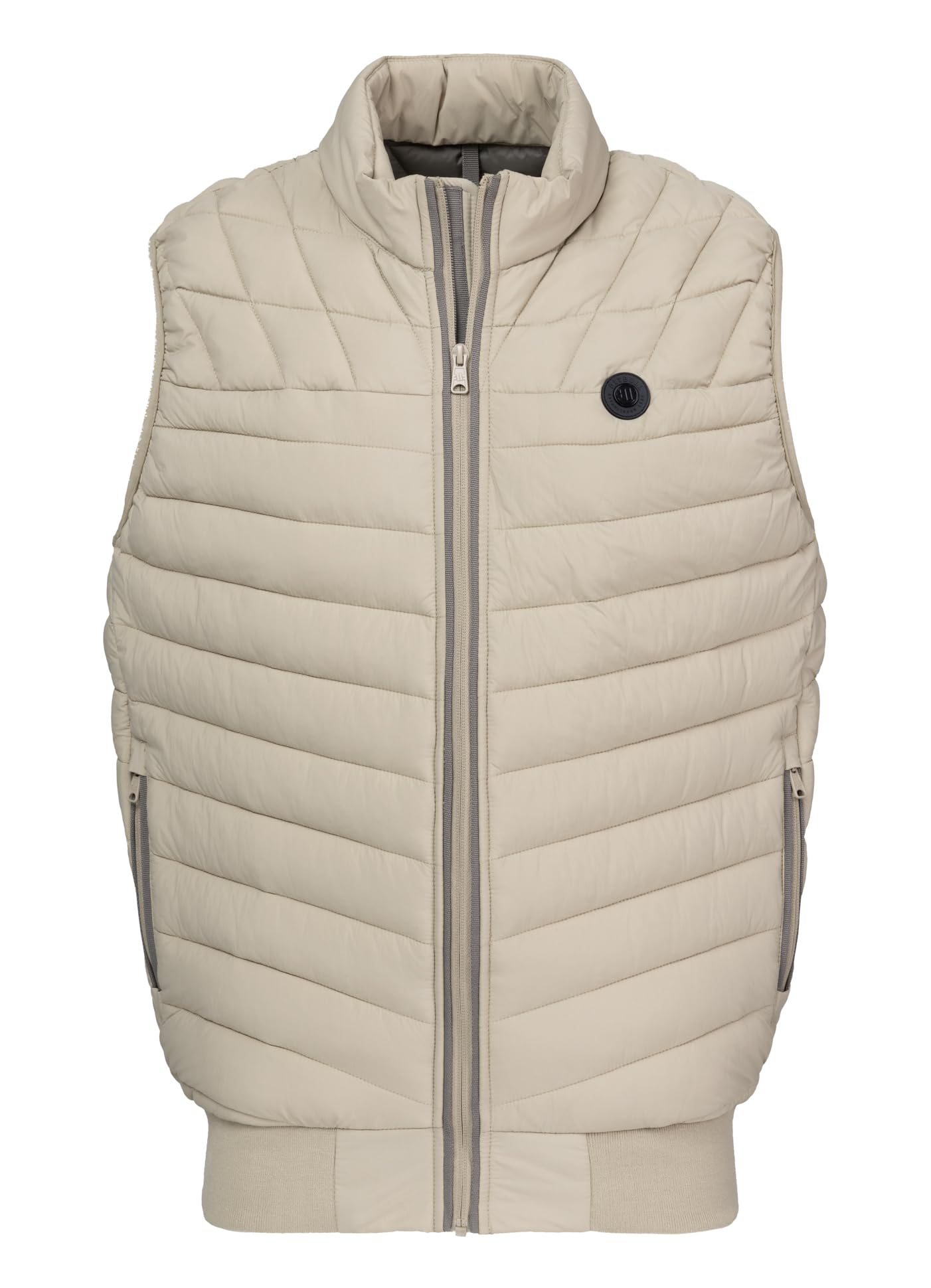 PITBULL - Smanicato Uomo Invernale Naylor, Gilet Uomo per La Transizione, Piumino Smanicato Antivento, Smanicata Senza Maniche, Gilet Leggero, Smanicata Sportivo con Tasche