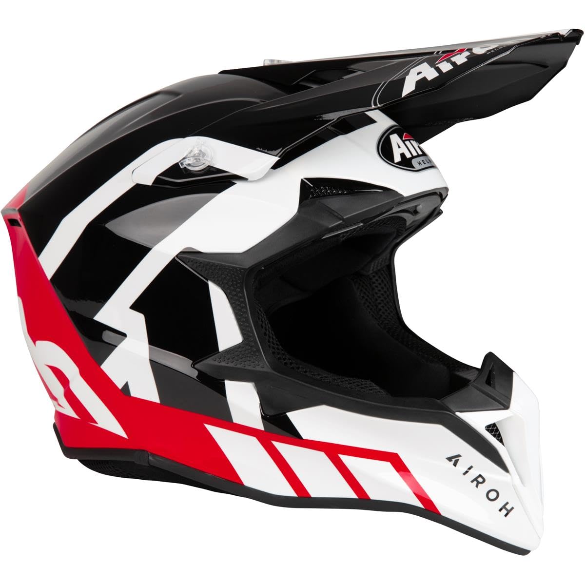 CASCO AIROH OFFROAD WRAAAP RELOADED RED GLOSS XL