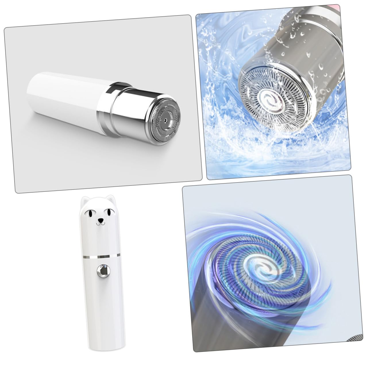 Healeved Shaver for Women Bikini Trimmer Portable Razor for Legs Bikini Hair Trimmer Shaver Razor