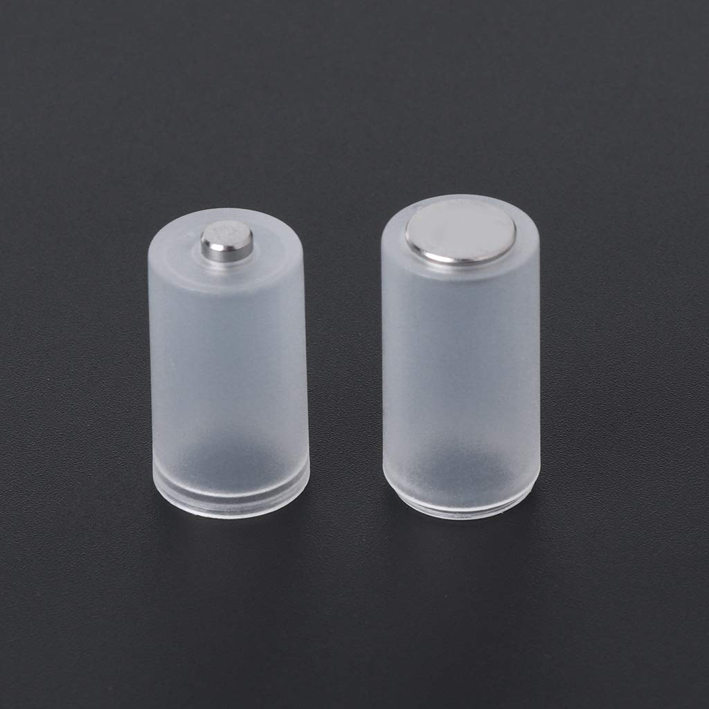 CATSELURRY 4Pcs AAA to AA Size Portable Battery Converter Adapter Spacer Switcher for Case