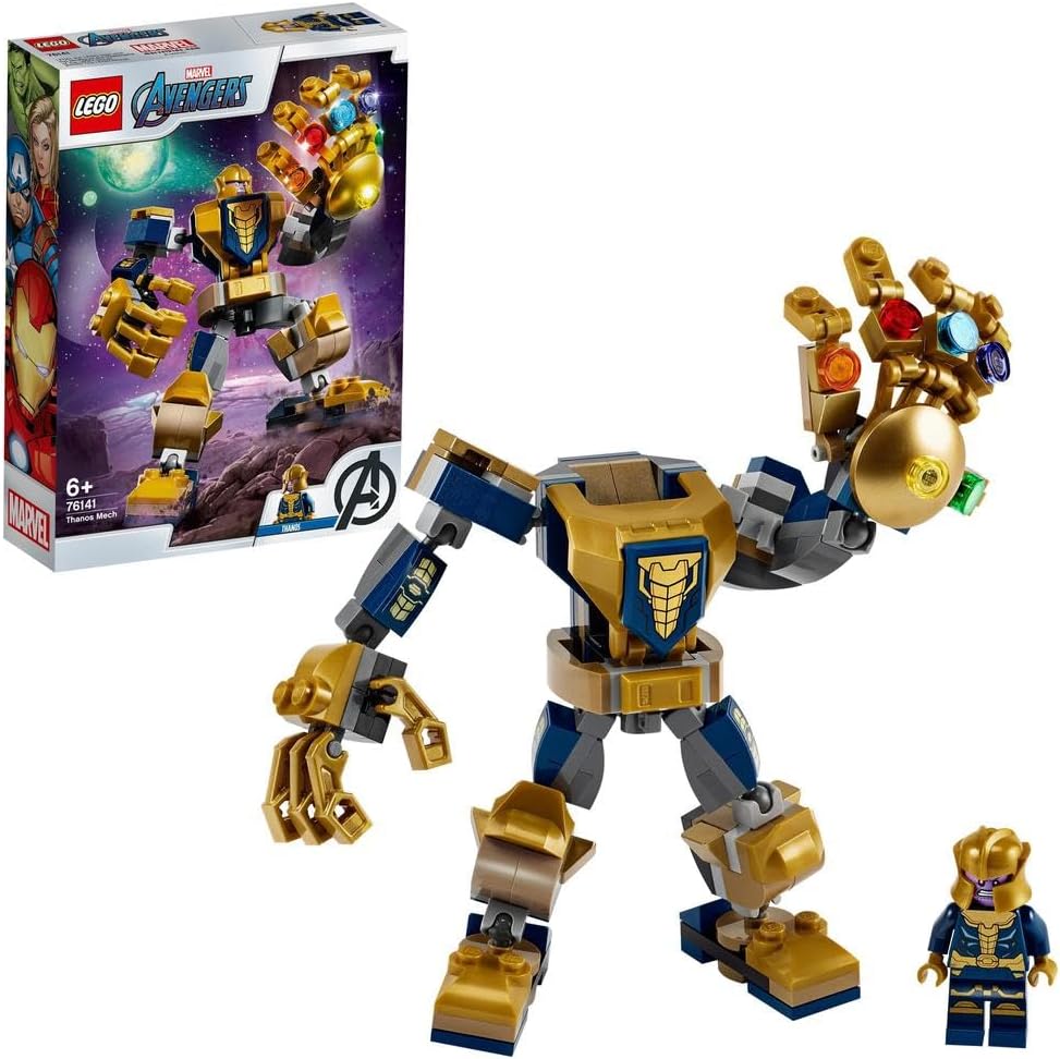 LEGO Marvel Avengers Thanos Mech 76141 Building Kit (152 Pieces)