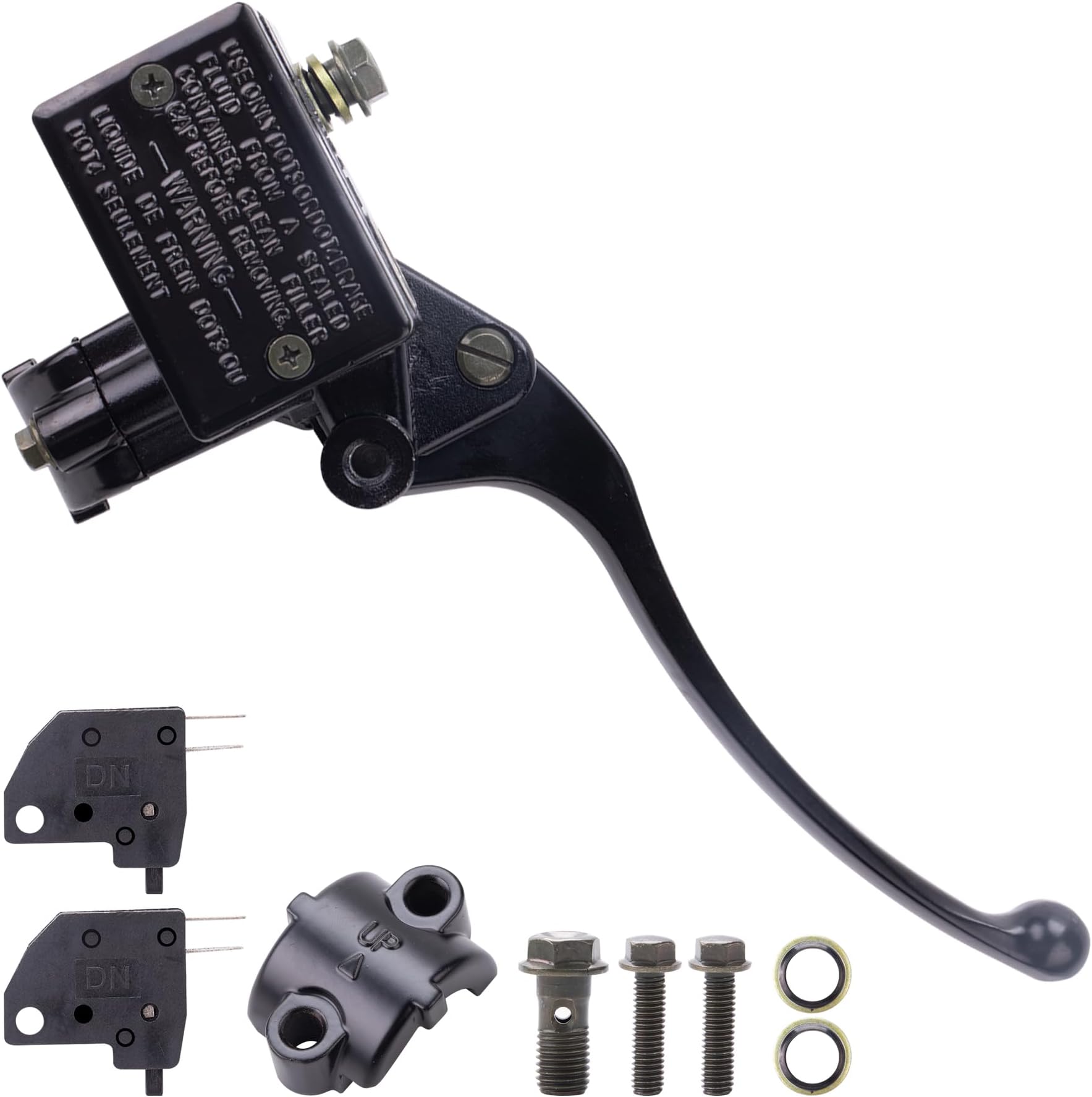 Replacement 7/8" Brake Master Cylinder Reservoir for Honda TRX TRX250 TRX300 350 400 450 Rincon CBR 750 Foreman 400 Rancher 400 500 Yamaha Kawasaki Suzuki Raptor