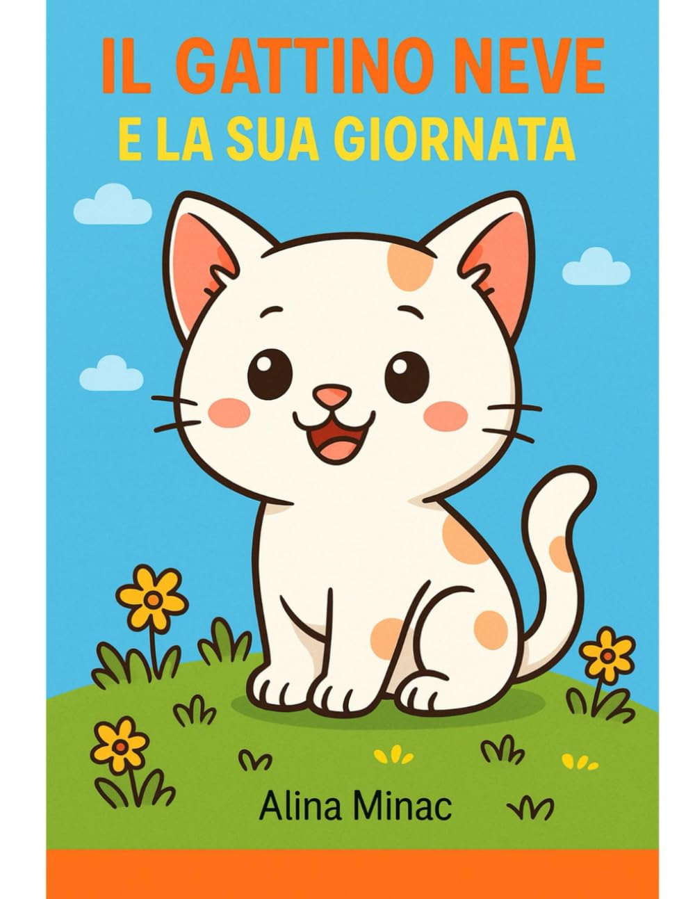 IL GATTINO NEVE E LA SUA GIORNATA