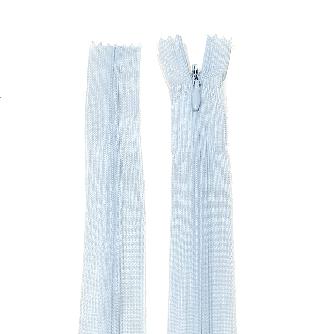 Invisible Zipper Closed, 5 Sizes and 20 Colors #3, Fine Zipper, Elegant and Discreet for Sewing on Clothes Dresses, Skirts - Image 3