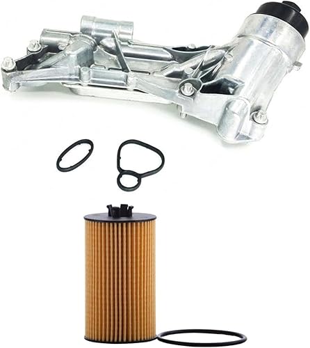 Miniatura 1 de REF# 93186324 Piezas de repuesto de la carcasa del refrigerador del filtro de aceite del motor para Chevrolet 10-16 Cruze 1.8L