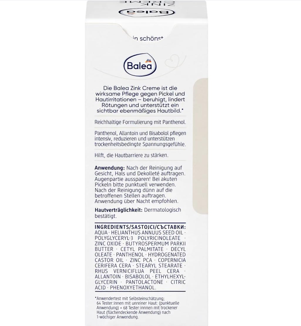3-teiliges Zinkcreme-Set 50 ml + Zinkspray 100 ml + Gesichtsreiniger