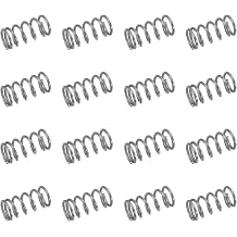 uxcell 50Pcs 304 Stainless Steel Compression Springs, 0.5mmWD,5mm ODx10mm L