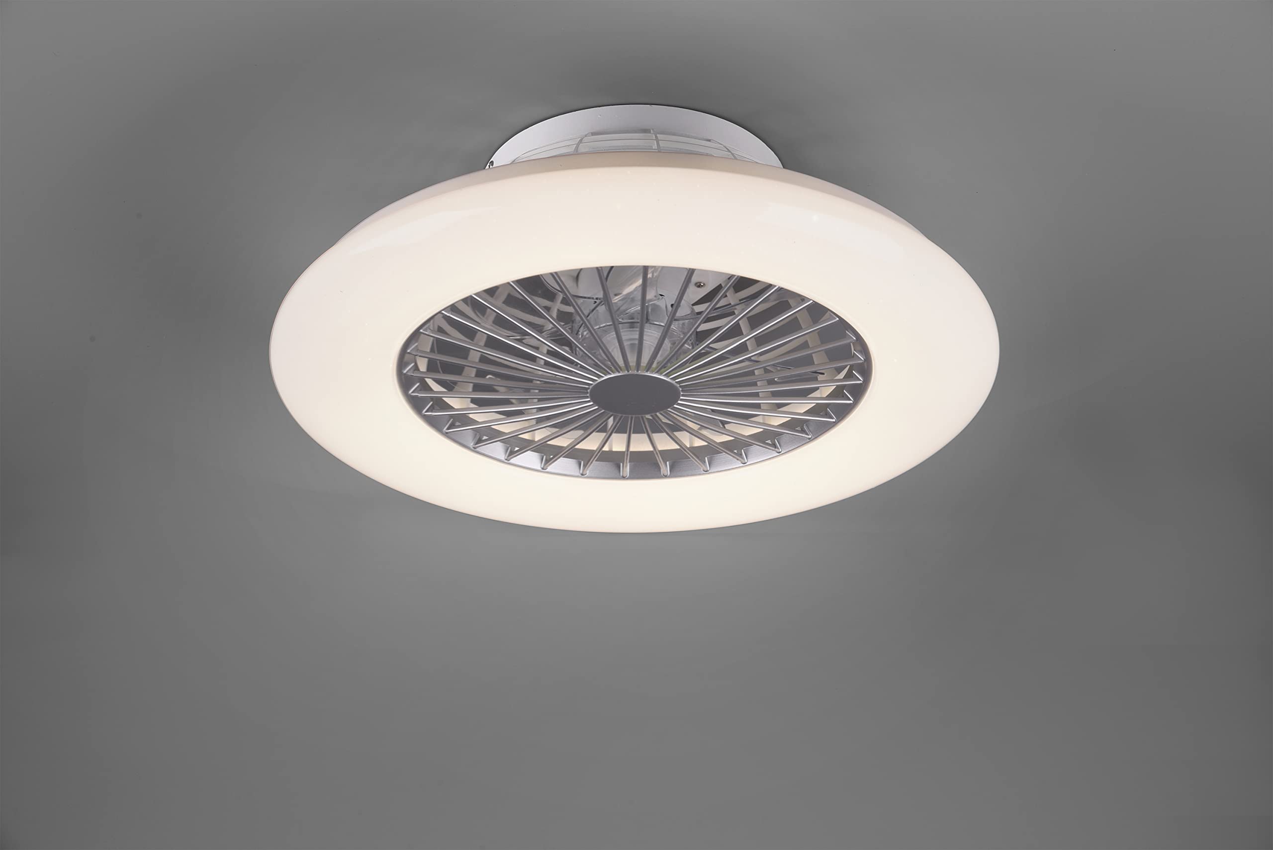 RL LIVE YOUR LIGHT - Ventilador Techo con Luz y Mando a Distancia Iluminacion Led Velocidad del Viento Regulable Control Remoto Moderna, R62522187, Innovativa 5 Anos Garantida