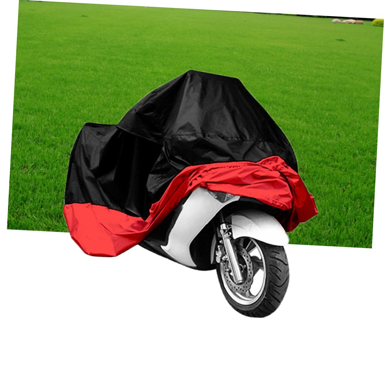 Cabilock Funda Protectora Para Moto Protección Solar Lluvia Para Motocicletas Scooters y Atv Xxxxl