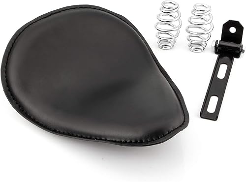 Miniatura 9 de Kit de soporte de montaje de muelles de asiento de motocicleta de cuero compatible con Harley Honda, Yamaha, Kawasaki, Suzuki, Sportster, Bobber