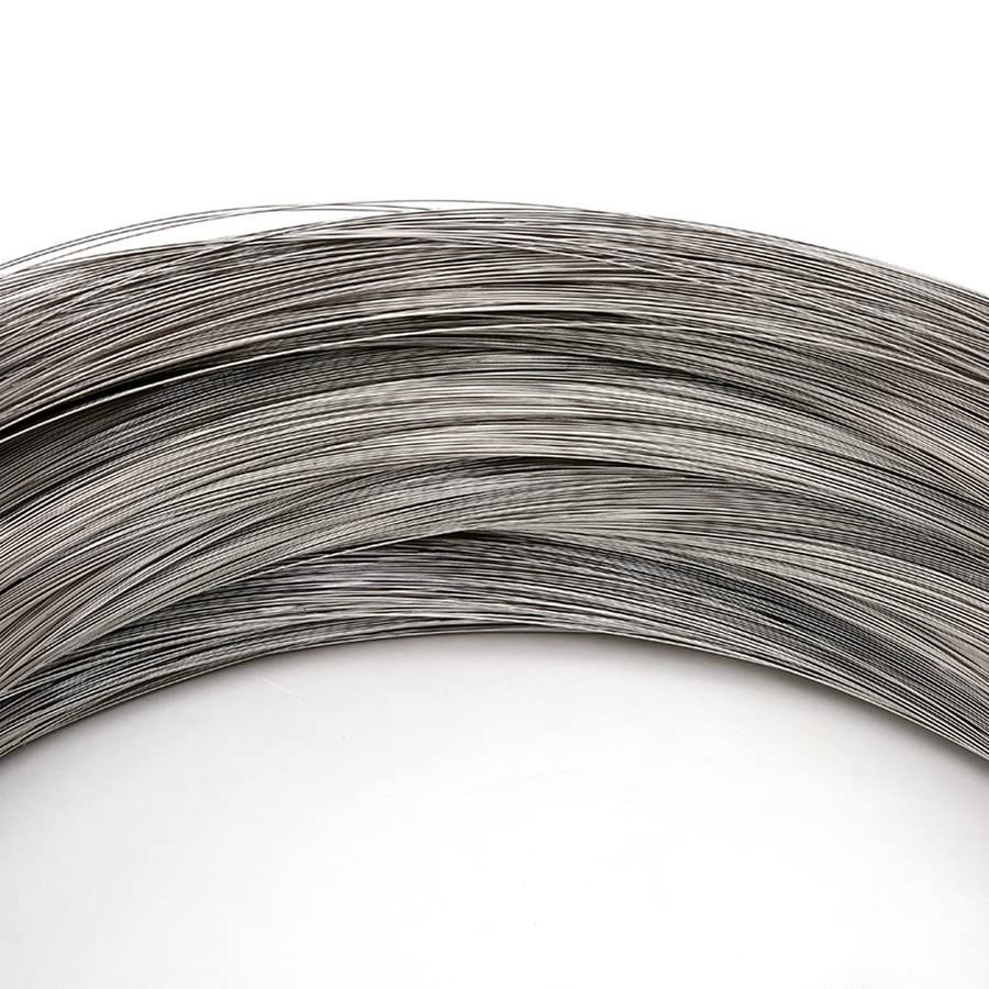 1PCS Length Of 10M Stainless Steel Spring Wire Hard Wire Rope Single Full Hard Wire Spring Steel Wire Diameter 0.2-3MM (Diameter:0.6MM)