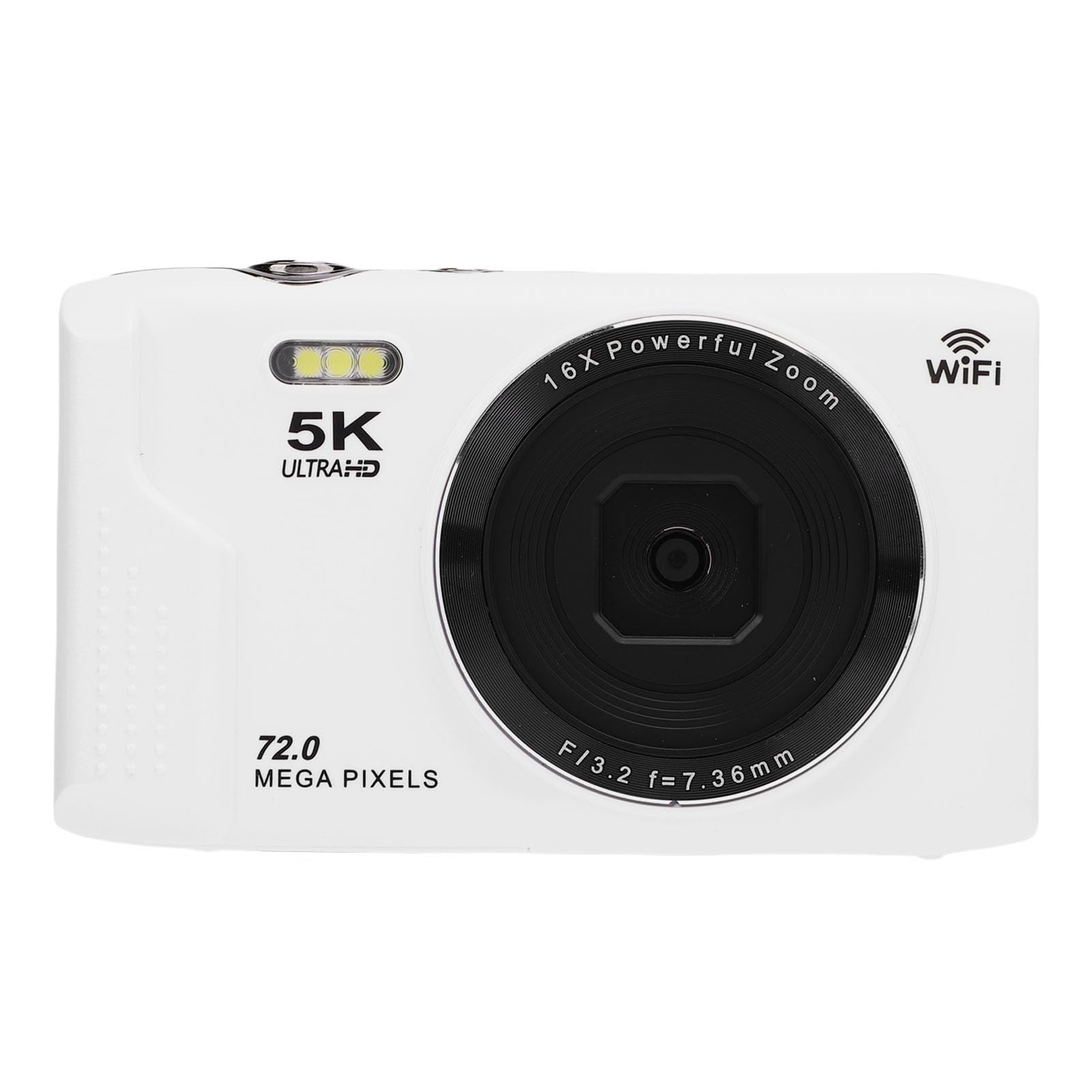 Amazon | デジタルカメラ、5K 72MPウルトラHDオートフォーカスWiFi