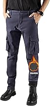 Men's Cargo Trousers Work Trousers Cargo Motorcycle Winter Waterproof Trousers