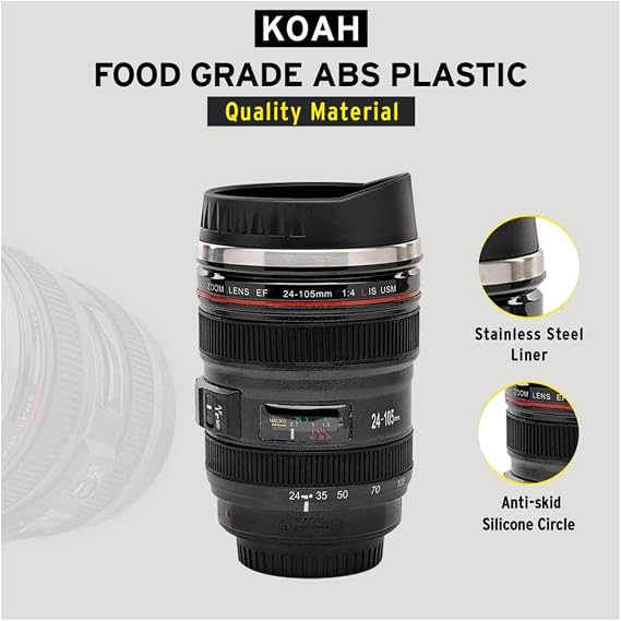 Koah Camera Lens Mug