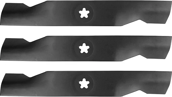 OCPTY High Lift Blades 48 inch Deck Mower Blades for Craftsman for Husqvarna 173920 180054 532180054 YTH24V48 YTH24K48 YTH2348 YTA24V48, for Poulan PP24005 539107519 mower blades, 3Pack