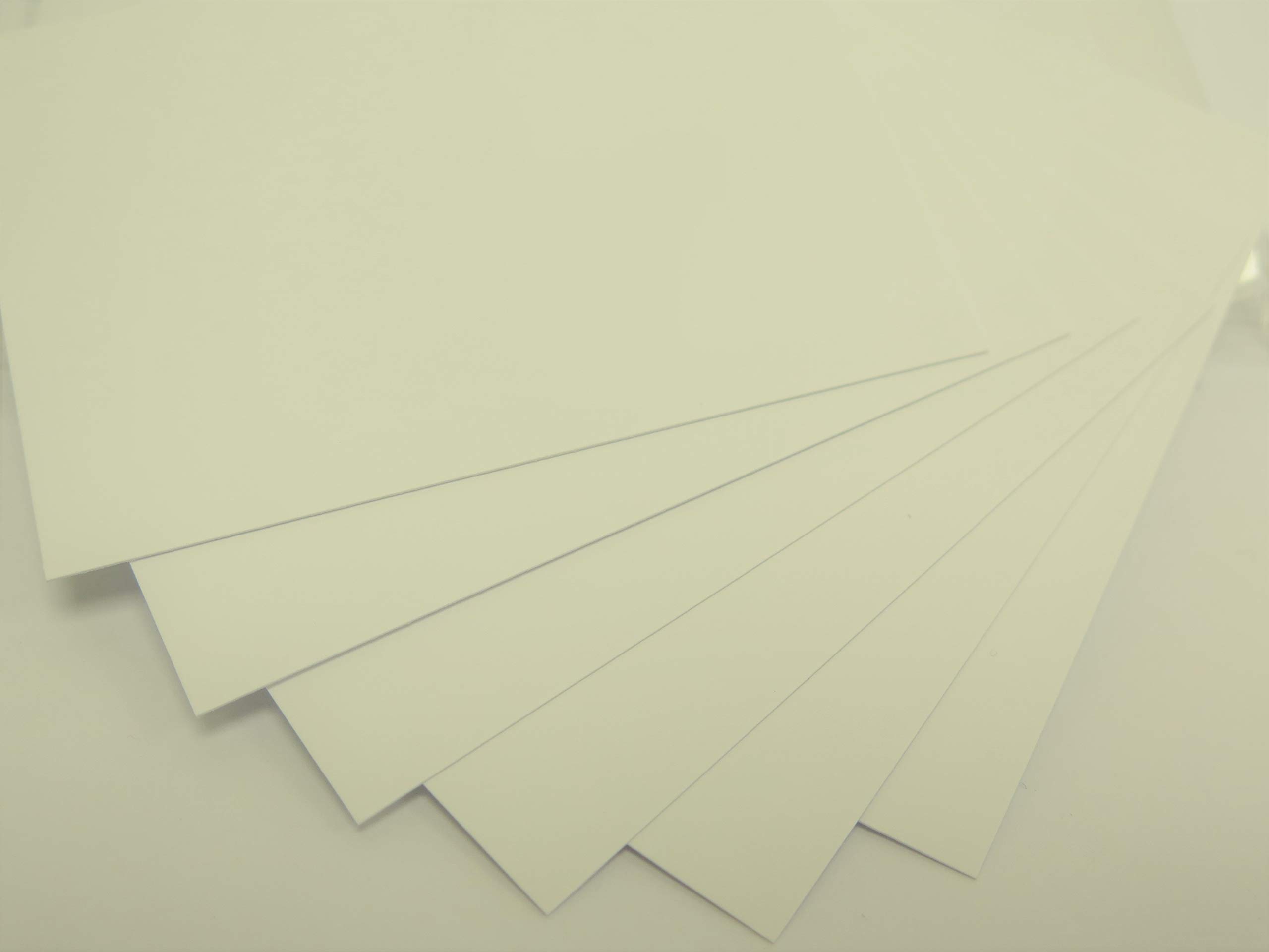 80 x Smooth White Artist Trading/Business Mini Cards 63 x 89mm JLH117