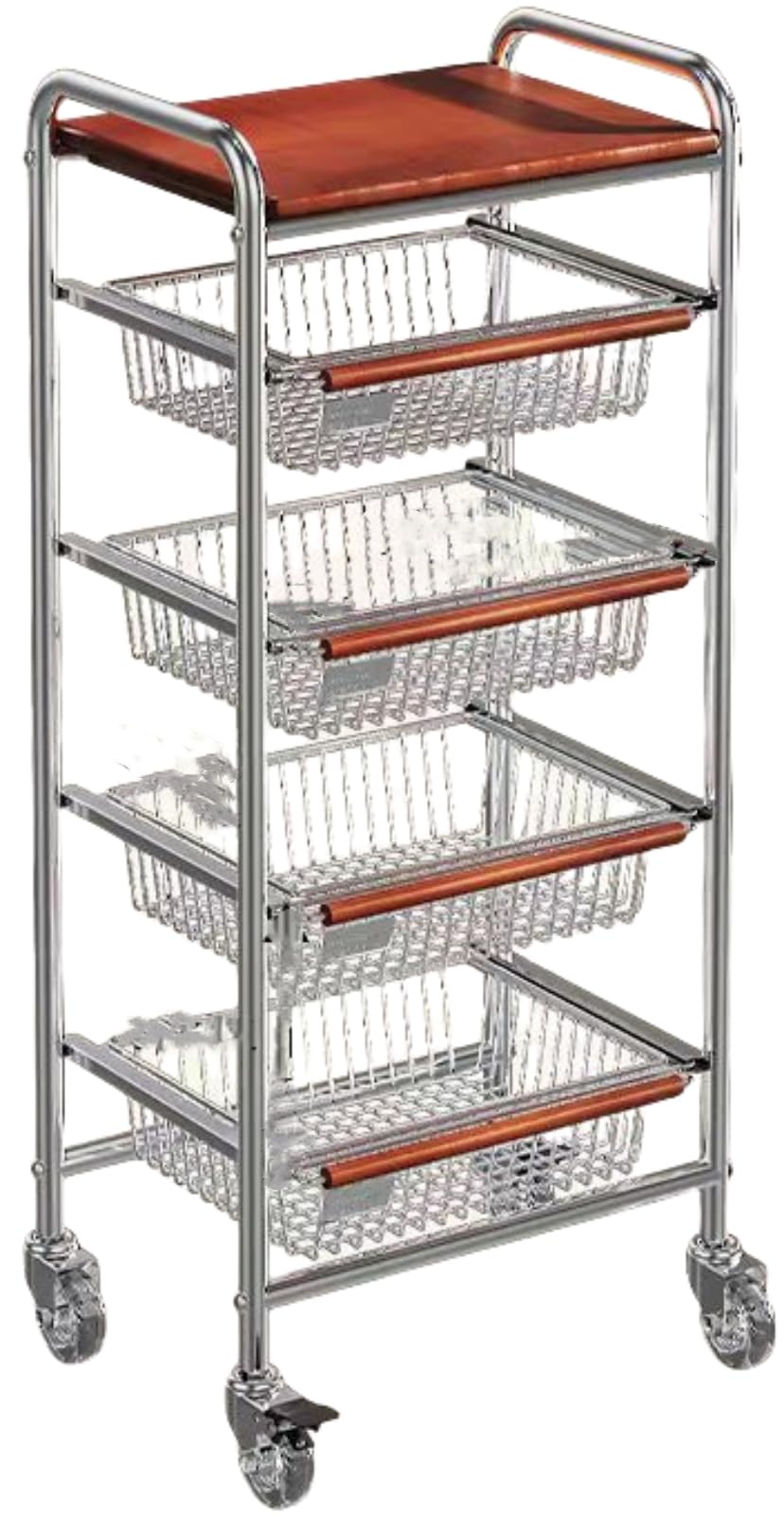 Amazon.co.jp: キッチンワゴン ラック 5段 幅21/29*奥行39*高さ90cm