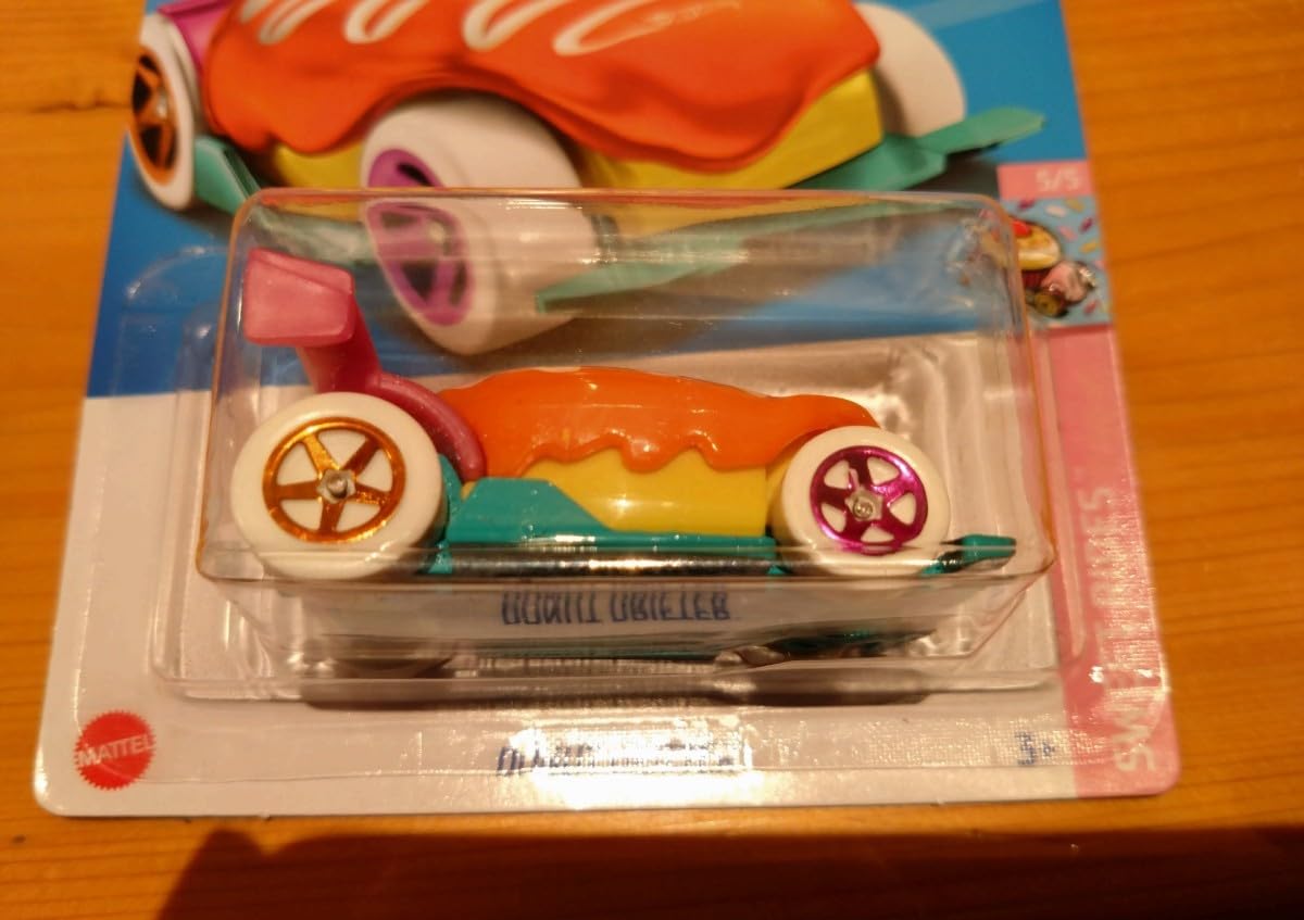 Amazon.co.jp: ホットウィール ドーナツドリフター オレンジ