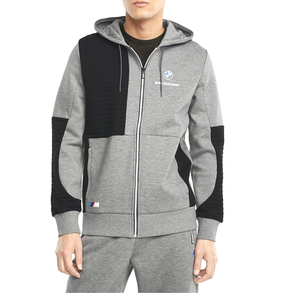 Men's Bmw M Motorsport Full-zip Hoodie Hooded Sweatshirt