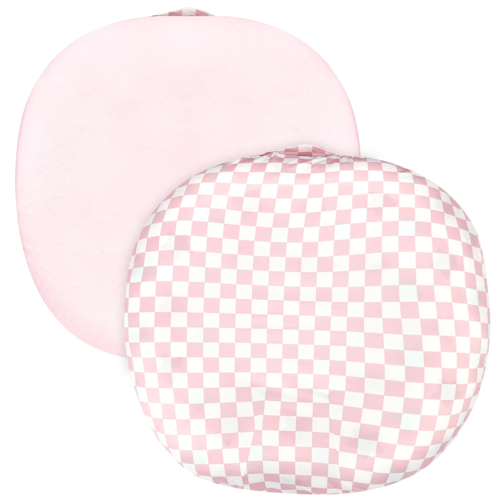 DAYEEBALL Baby Lounger Cover 1 Pack, Double-Sided Removable Lounger Covers for Infant, Stretchy and Soft Reversible Lounger Slipcover for Baby Girls