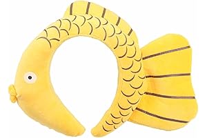 Cosplay Animal Cute Novelty Funny Golden Fish Headband Costume