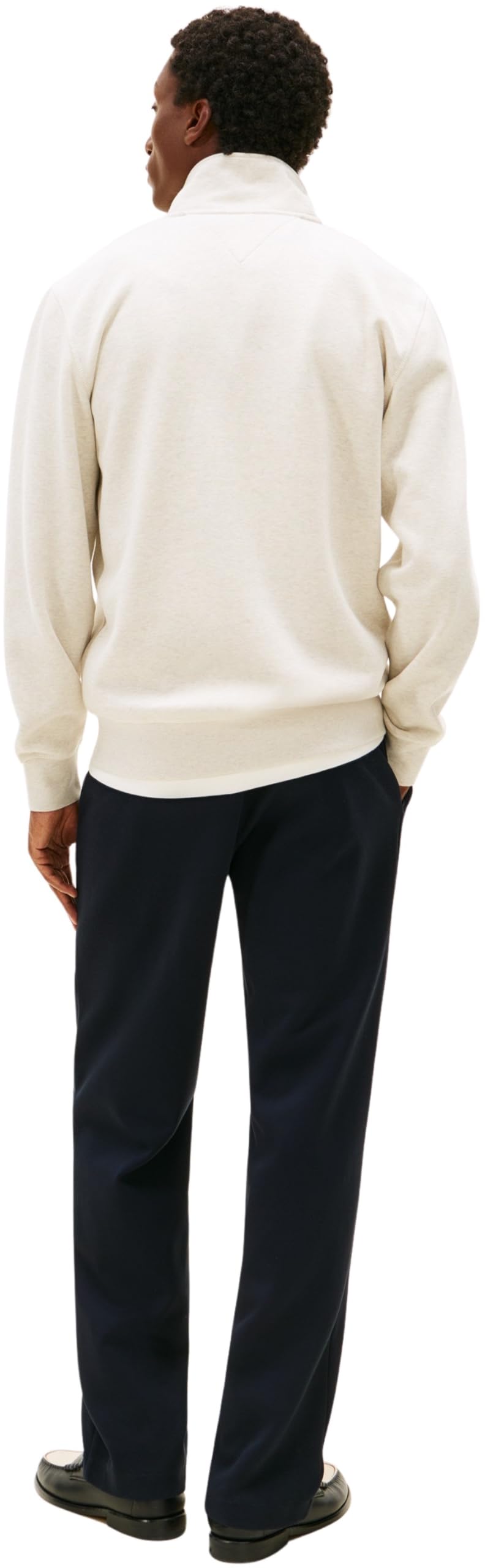 Tommy Hilfiger Essential Fleece Stand Collar Mw0mw41759 Sweat-Shirt zippé Homme (Lot de 1)