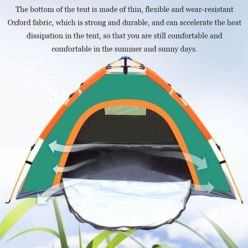 Tende Apertura Automatica Pop-up di 2-3 Persone da Campeggio Esterno per Zaino Leggero Zaino Sun Shade Shelter Beach